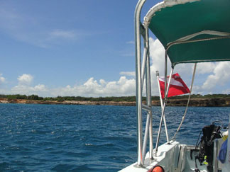 Anguilla diving, Anguillian divers, Frenchman's Reef, dive site