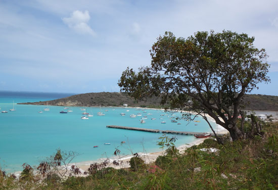 driving in Anguilla, Back Street, Sandy Ground