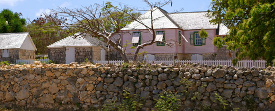 driving in Anguilla, Wallblake House