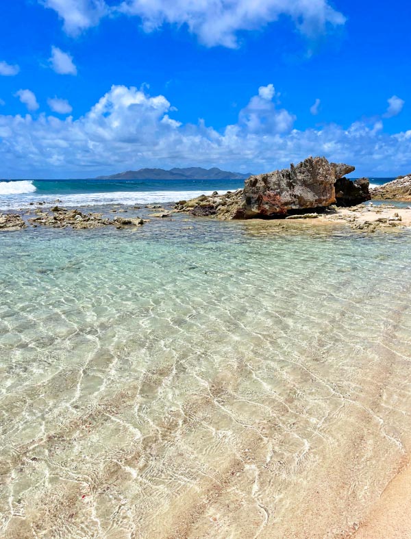 Dropsey bay anguilla beach