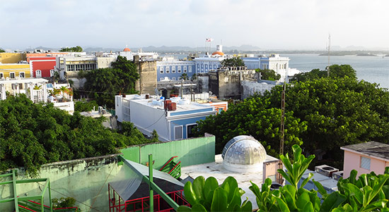 view from el convento terrace