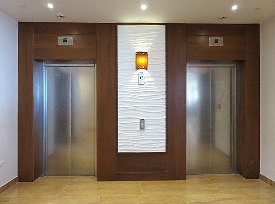 hotel elevators at the reef anguilla