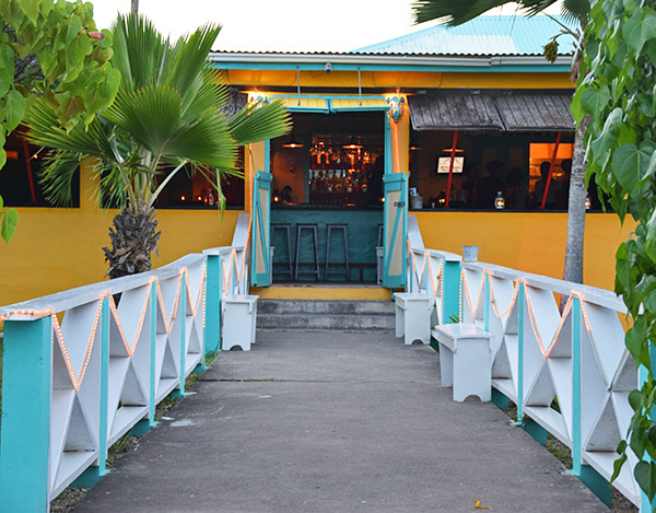 approaching picante for dinner, anguilla