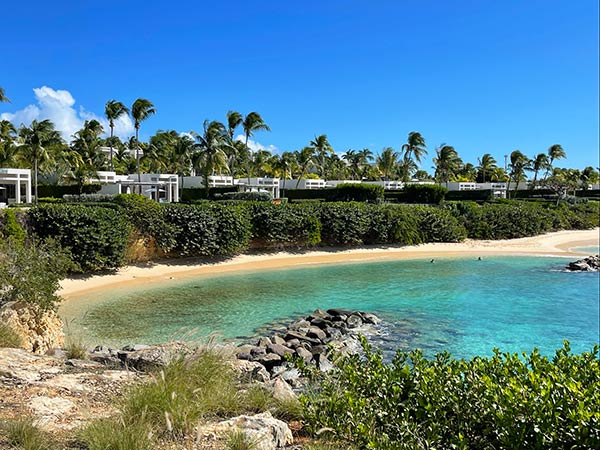 four seasons anguilla infinity edge pool at their sunset lounge