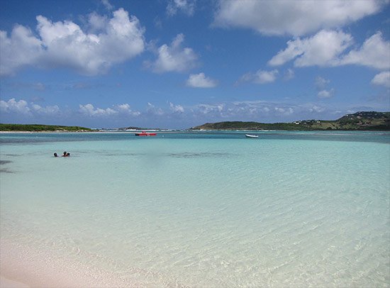 galion beach in st. martin