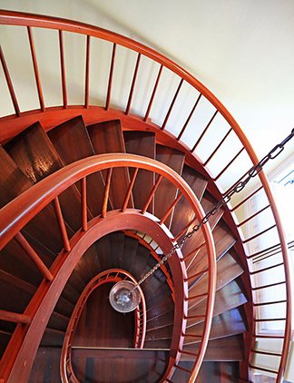 Stair Case at Santosha Villa Estate on Long Bay