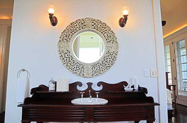 Master Bathroom at Santosha Villa Estate on Long Bay