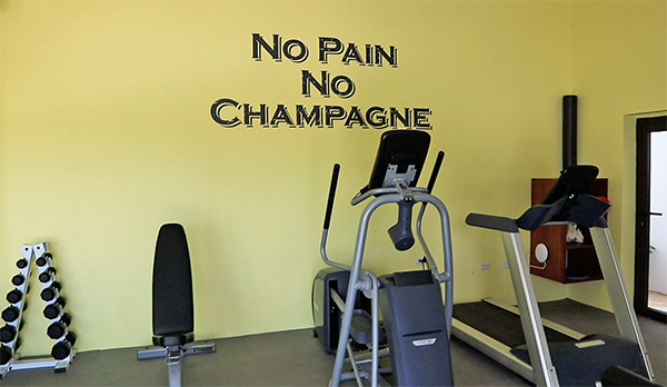 Gym at Champagne Shores