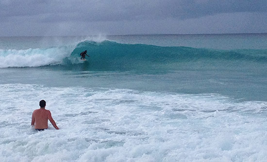 surfing anguilla