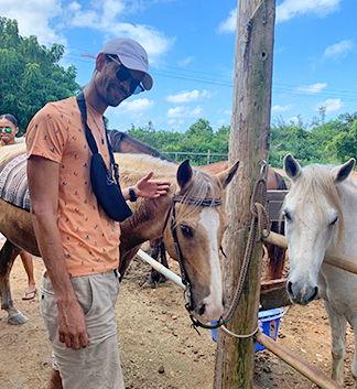 anguilla horseback riding