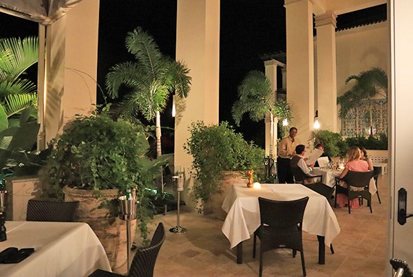the terrace at julians tropical french bistro at quintessence