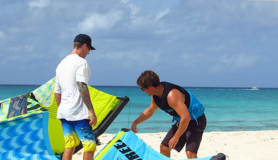 kitesurfing instruction in anguilla