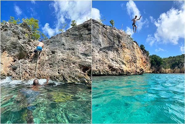 Anguilla beaches, Little Bay, the rock