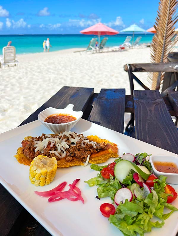  Olas Tacos Bar and Grill Shoal Bay Tostones 