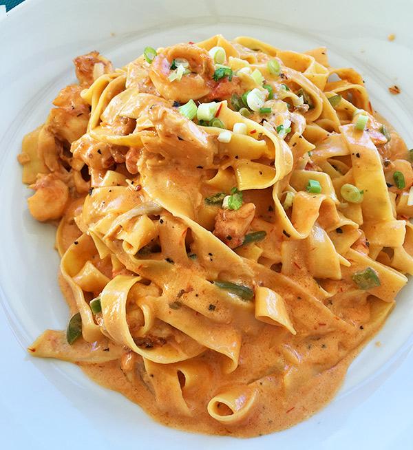 Lobster Tagliatelle at Madeariman