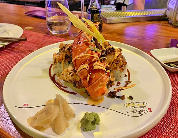 Lobster Tempura at Alina Restaurant