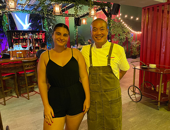 Louise & Chef Ken