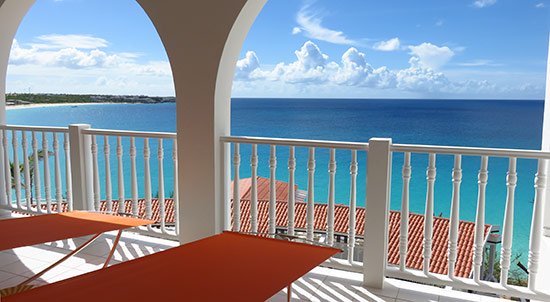 looking towards meads bay from superior room