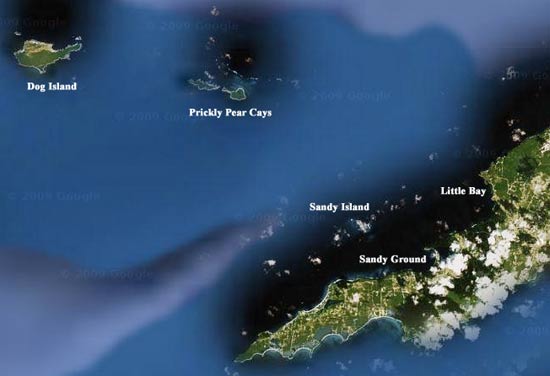 map of anguilla charter boat