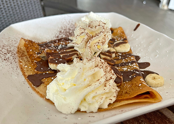 Nutella Crêpes at Ti Breizh Crêperie St Martin