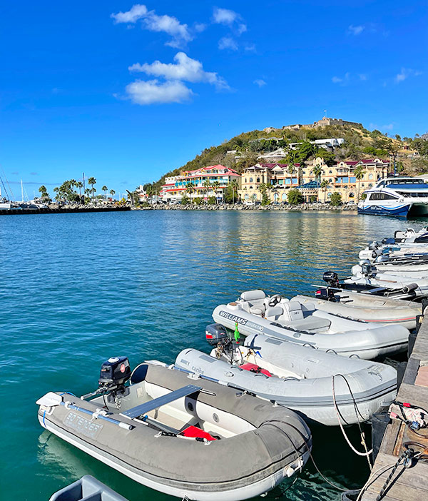 Marigot port Saint Martin