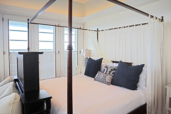 Master Bedroom at Santosha Villa Estate on Long Bay