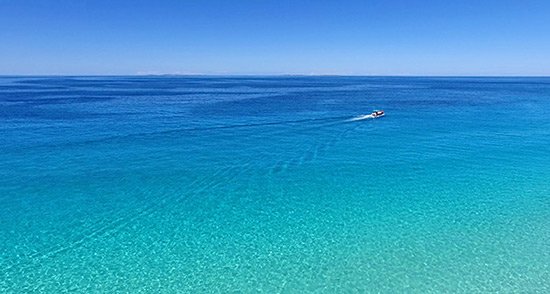 meads bay blue as seen from tranquility beach anguilla