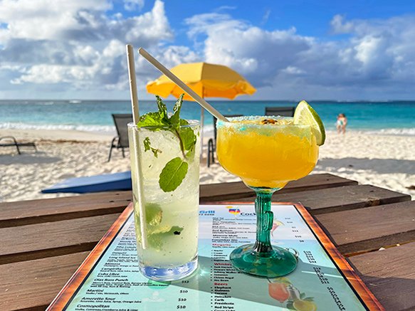 Rum Punch at Olas Tacos Bar
& Grill