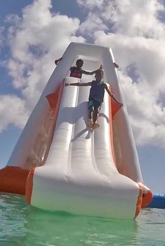 more family fun at aqua park in anguilla