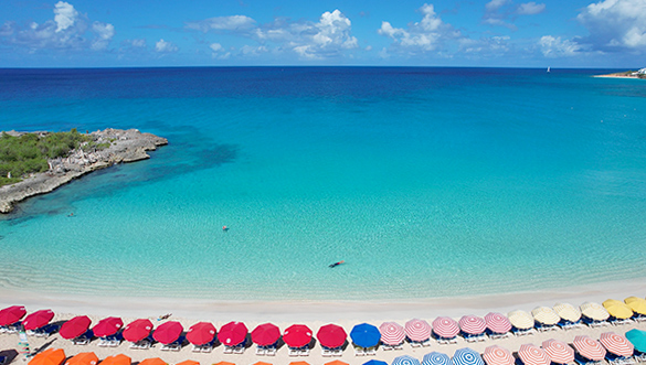 Mullet Bay Beach