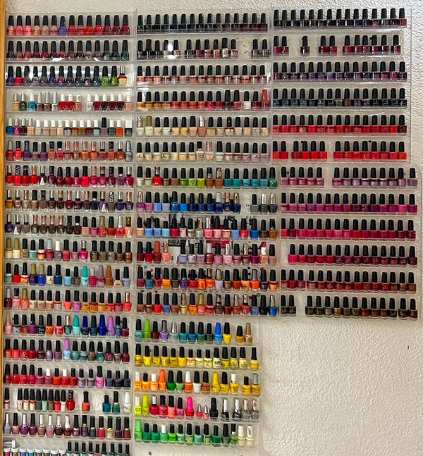 polish selection at nails r hair