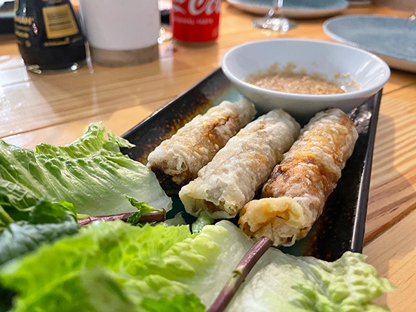 Fried Spring Rolls at Tao Garden