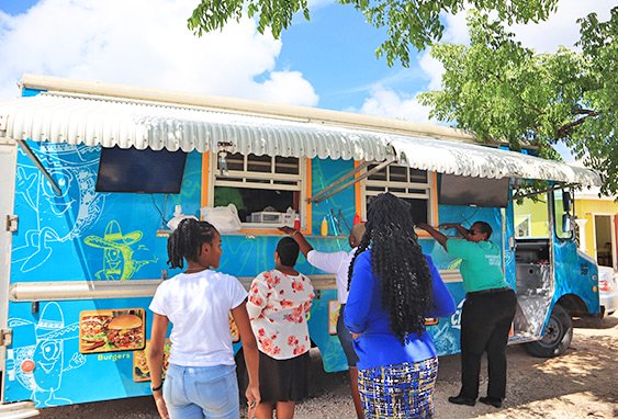 New Creations food van in the Valley