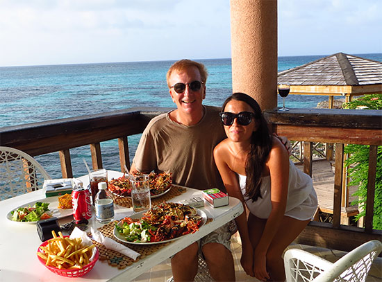Nori Evoy and Ken Evoy Anguilla