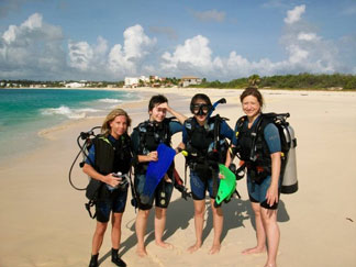 anguilla, diving, certification, meads bay