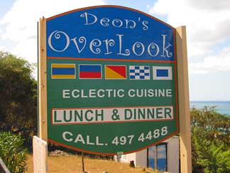 OverLook Restaurant Sign