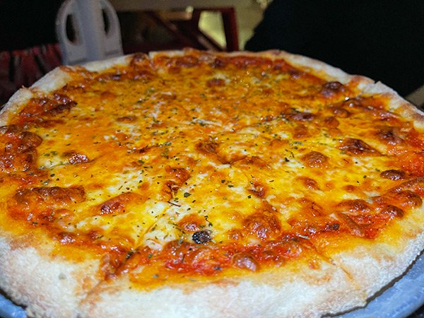 Cheese Pizza at Buccaneer Beach Bar