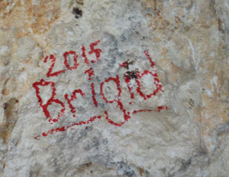 vandalism at cavannagh cave in anguilla