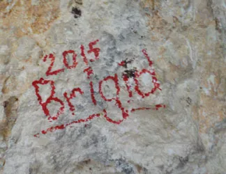 vandalism at cavannagh cave in anguilla