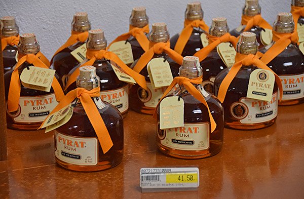 pyrat rum at albert lakes anguilla