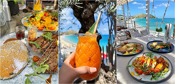 Rainbow Cafe at grand case st. martin