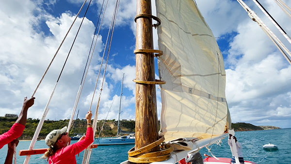 tradition sailing charter main sheet anguilla