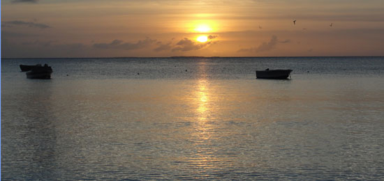 crocus bay sunset