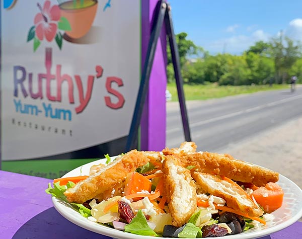 Ruthys Yum Yum Cranberry and Almond Salad 