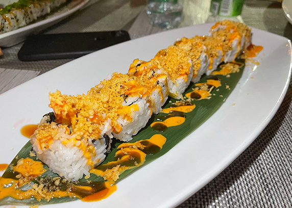 Sandy Dragon Roll