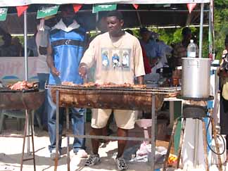 anguilla bbq sandy ground