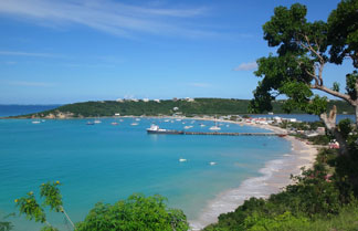 sandy ground anguilla view from back street