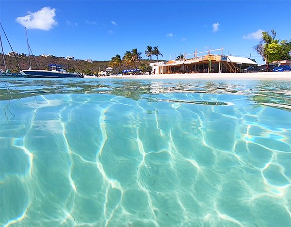 Anguilla restaurant, Johnno's, beach bar