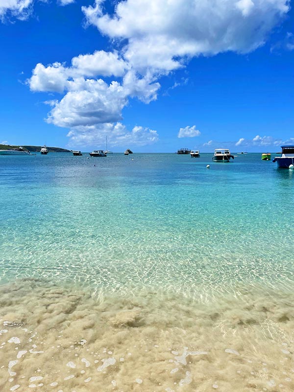  fishing boats at Sandy Ground 