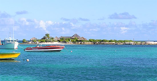 scilly cay blue sea anguilla